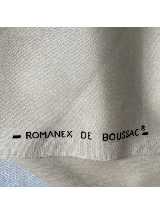 Vintage Fabric 55”x56” Nakai Romanex de Boussac Bernard Botanical 1985 France - Picture 16 of 16